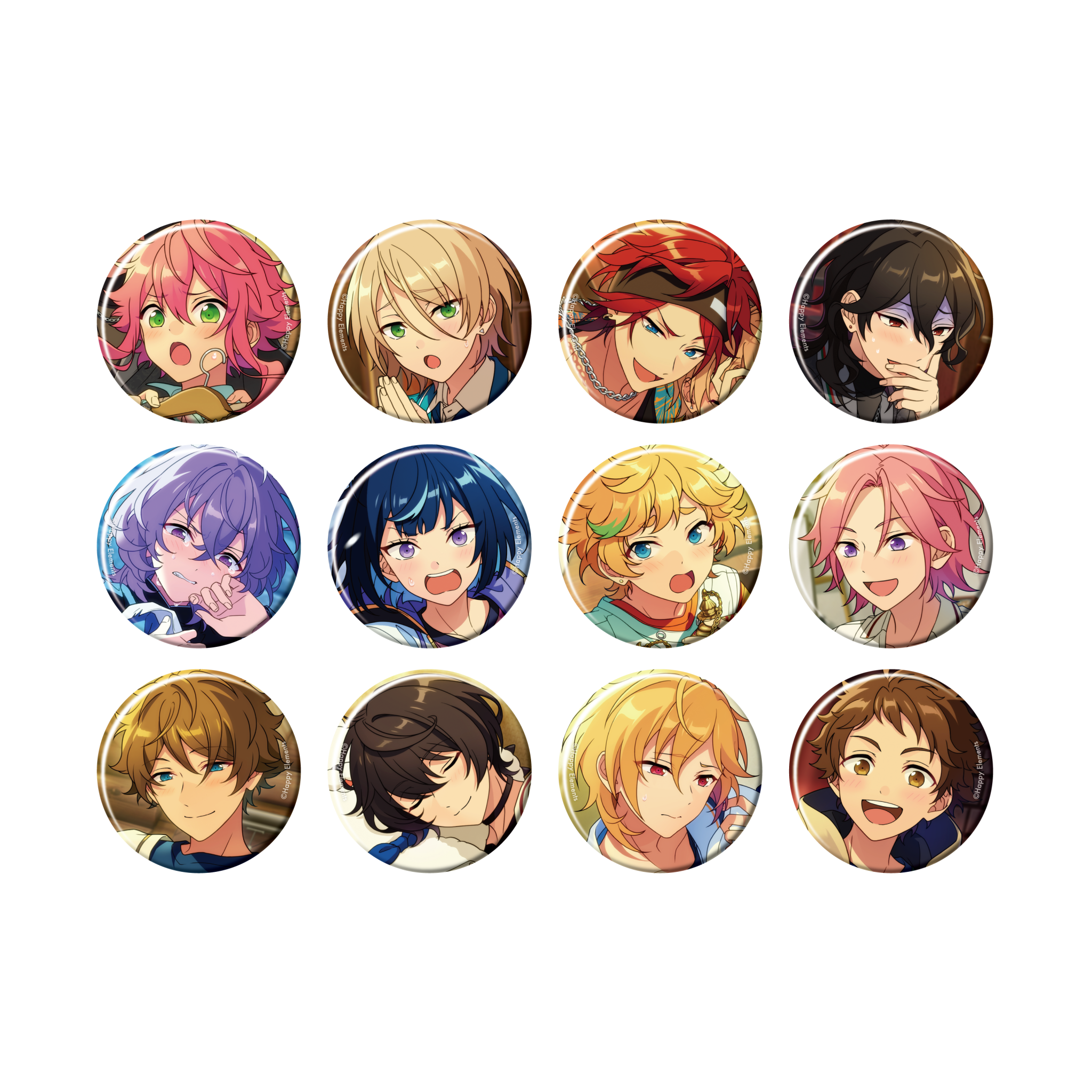 コレクション缶バッジ［2024 Dec.］-Casual Side-（BOX） – pattythree