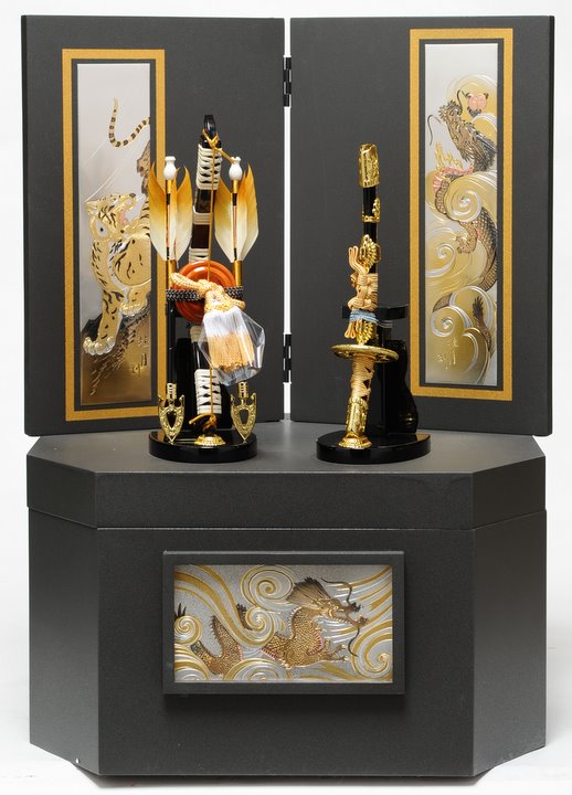 12号真田幸村公収納兜飾：平安清秀作｜人形の伏見屋