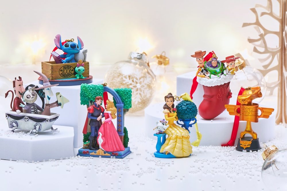 ディズニーやピクサーの世界観を再現したクリスマスオーナメントが
