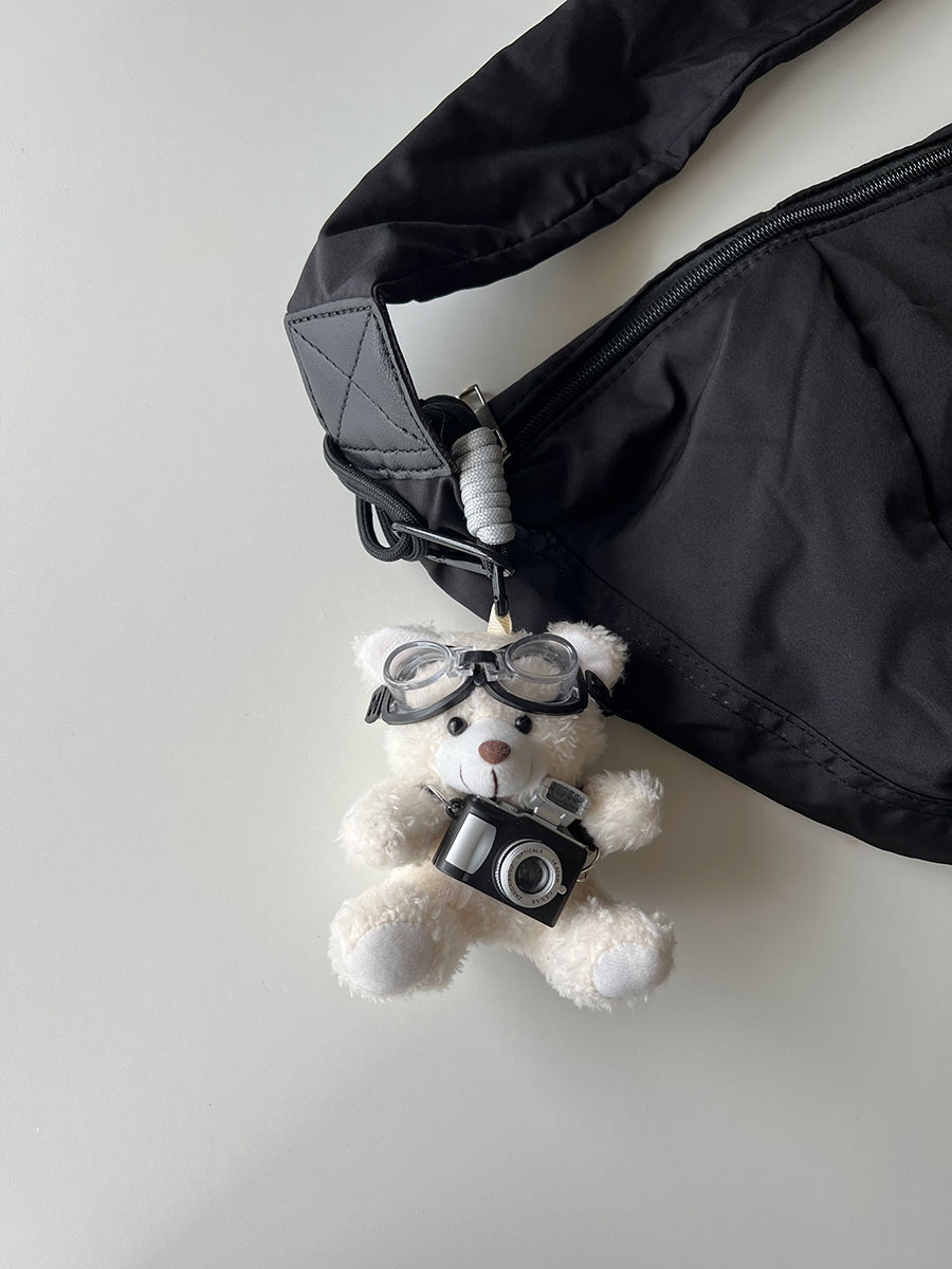 楽天市場】【5%オフクーポン◇5のつく日】ホワイト ベアーチャーム