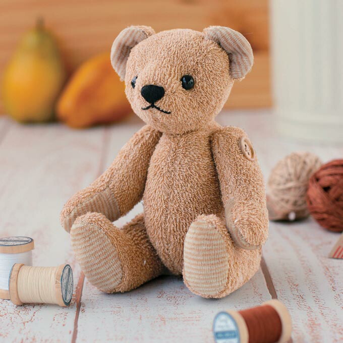 楽天市場】オーガニックコットンで作るナチュラルベア手作りキット