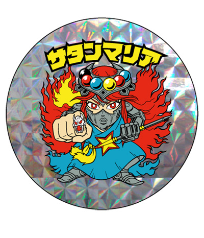 サタンマリア缶バッチ [ビックリマン] | キャラクター公式グッズ