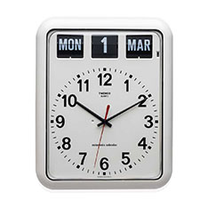 Twemco ウォールクロック BQ12 ホワイト(ウォールクロック BQ12