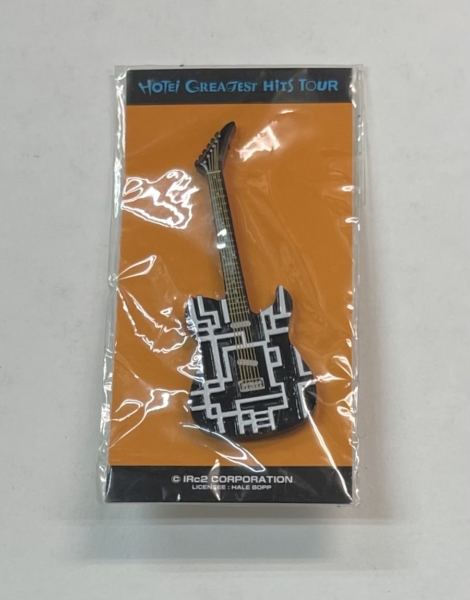 布袋寅泰 ギターピンバッジ テレキャスター・ギタリズム柄 HOTEI