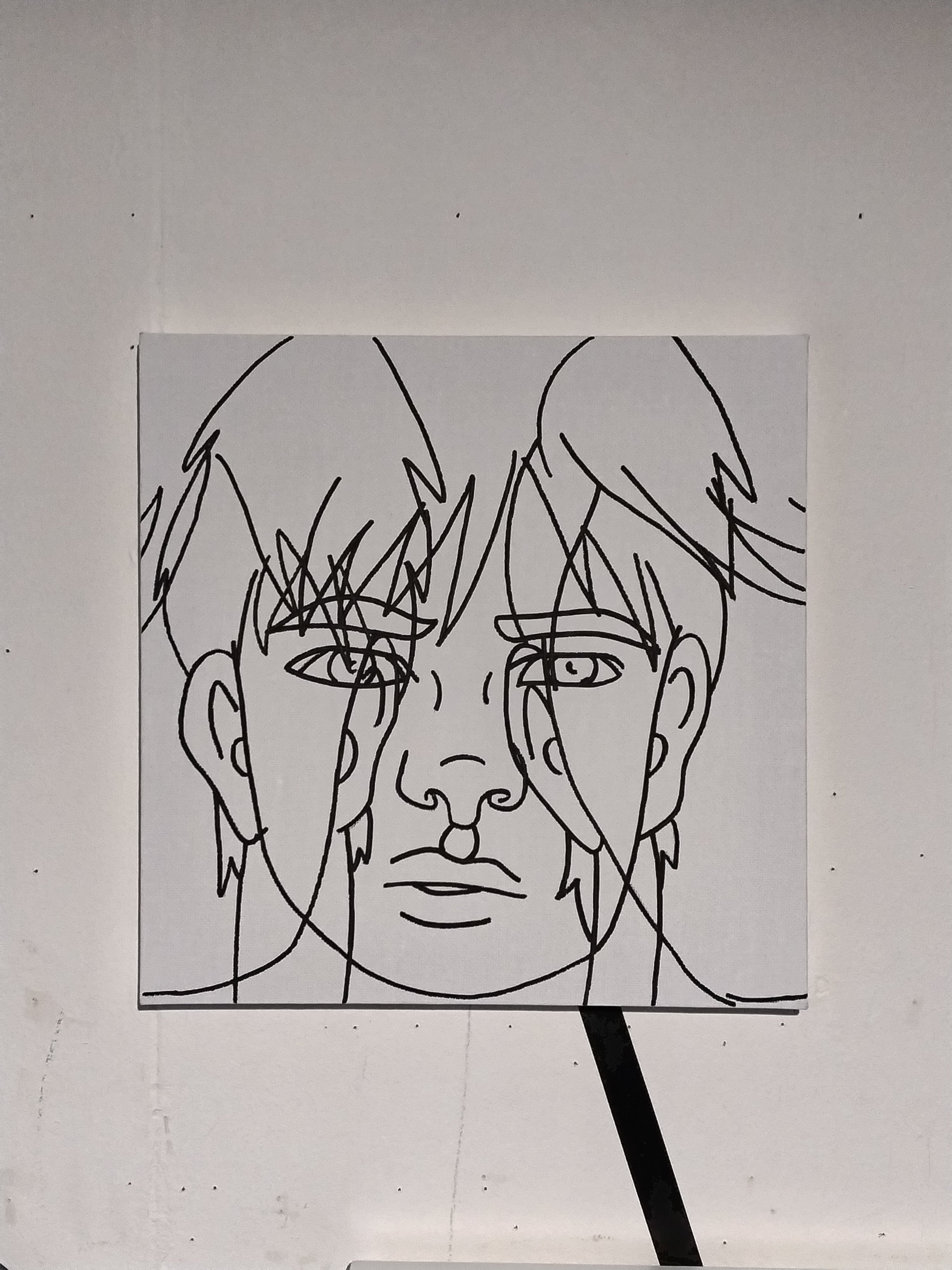 キャンバス画（油性ペン）MONTAGE2024／販売情報｜su_nosuke