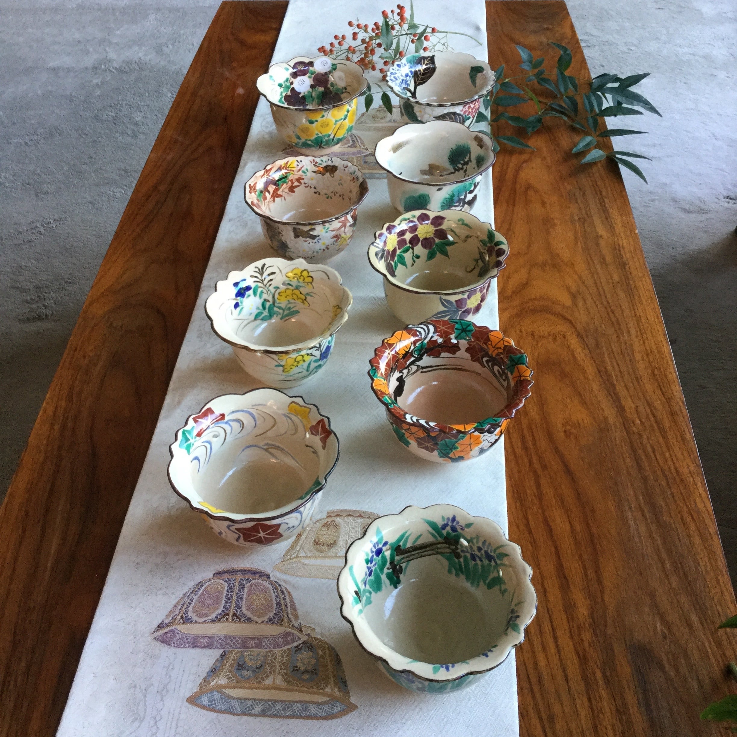 乾山写向付 各種 | 陶花堂