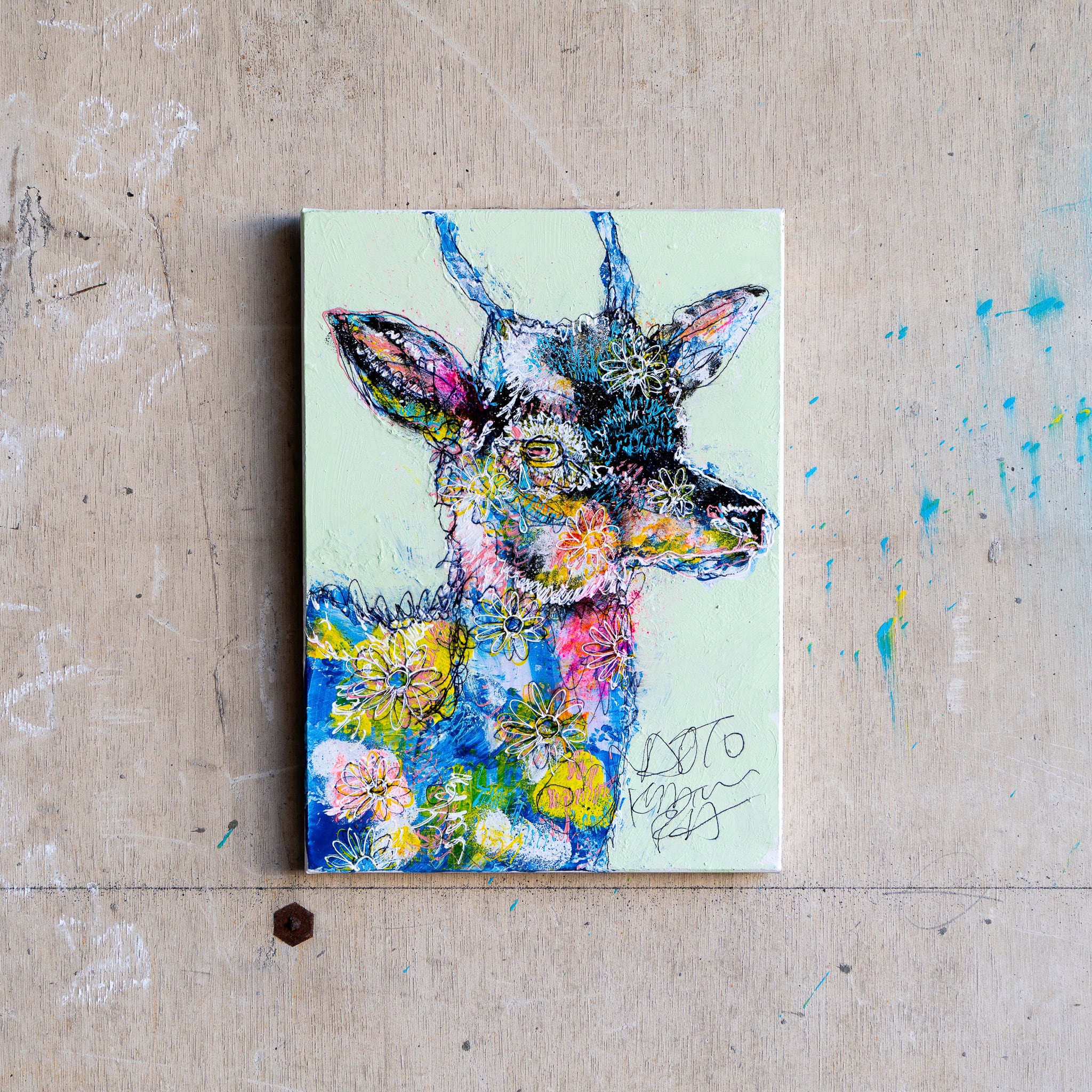 原画 F4 「26730 心の無い鹿」 | NAOTO KITAMURA ONLINE STORE