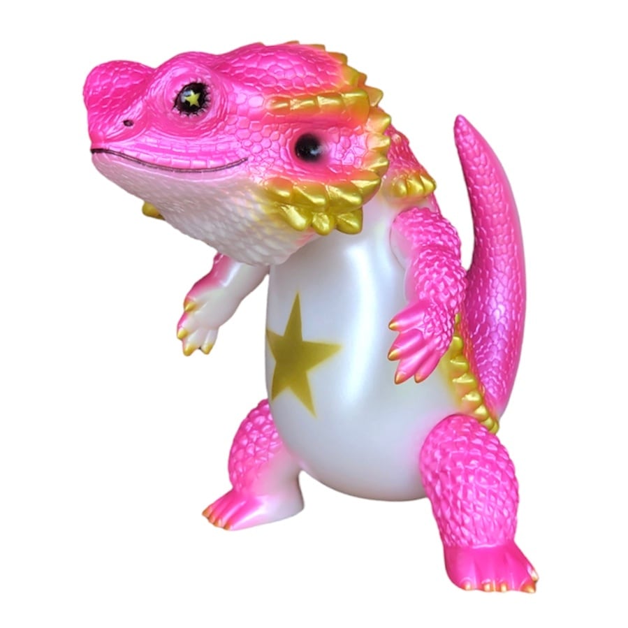 P@inter-Net × POPCORN LELE フトアゴン ソフビ コラボカラー