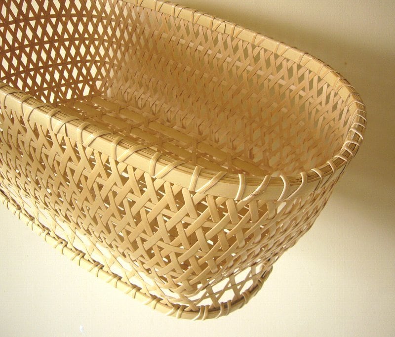 竹の水切りかご（お椀かご）楕円 【受注生産品】 | 竹かごの店 かご屋