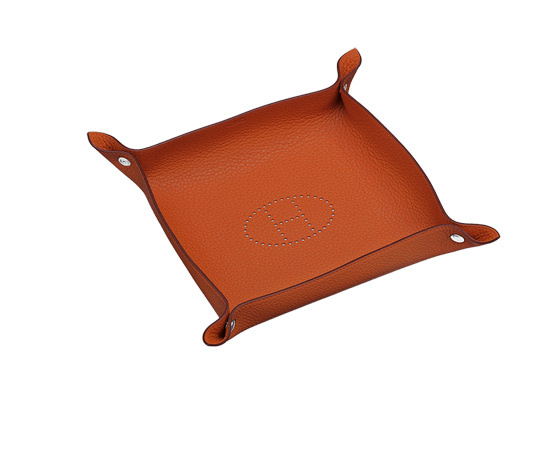 国内発送□エルメスHERMES レザー小物入れ□トレー エブリン (HERMES