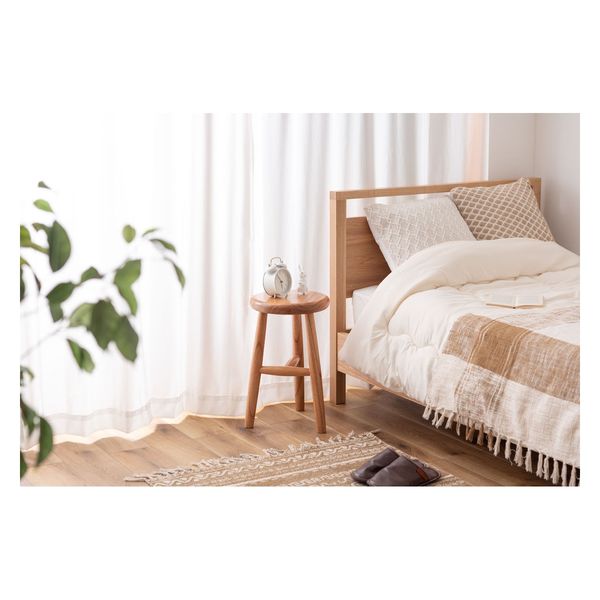 東谷 GT-414NA ウッドスツール ナチュラル 1個（直送品） - アスクル