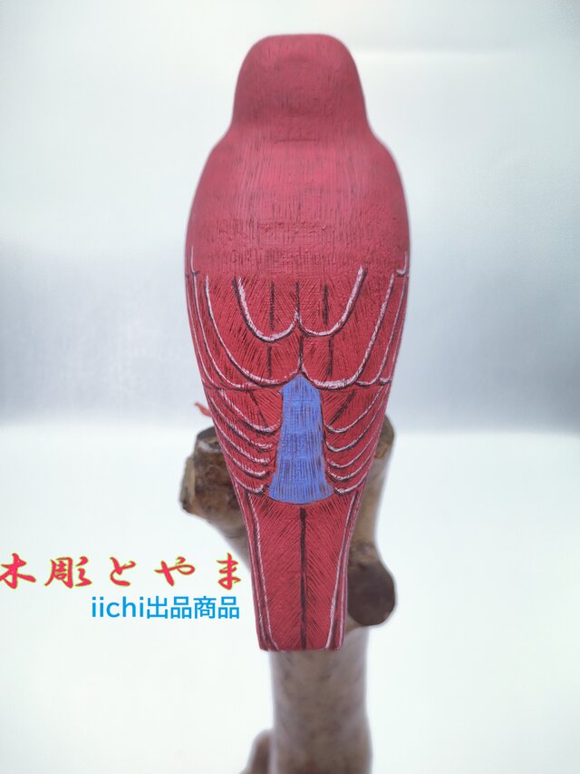 アカショウビン【木彫バードカービング】 | iichi 日々の暮らしを