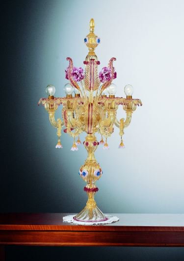 ベネチアングラス（ムラノガラス）テーブルランプ – Page 2