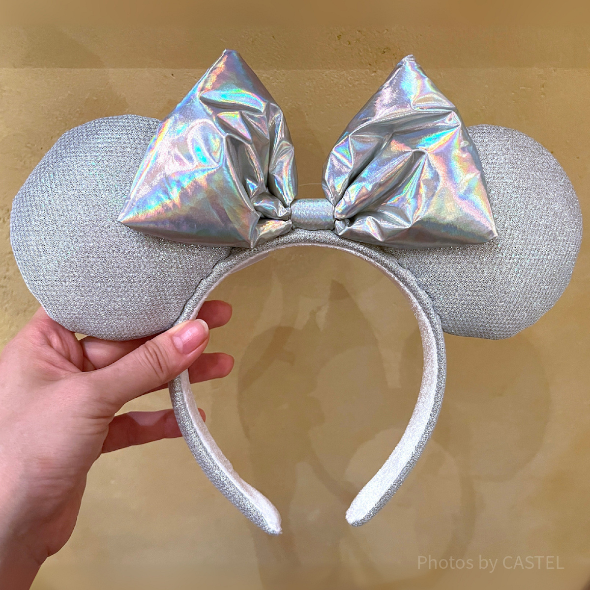 ミニーメタリックカチューシャ（シルバー）| キャステル | CASTEL