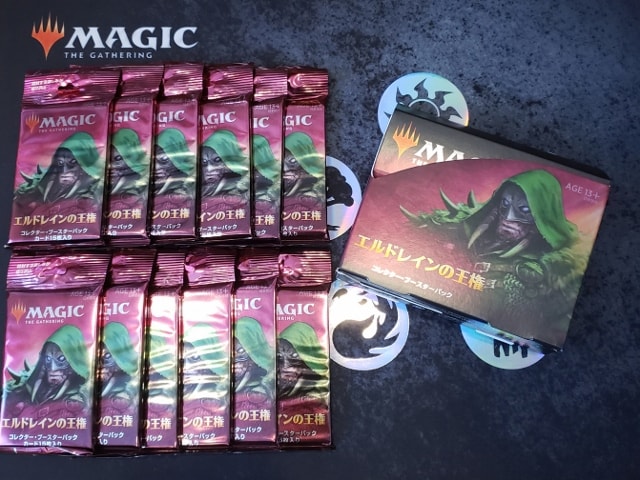 MTG】エルドレインの王権、コレクターブースターボックスを開封！君は