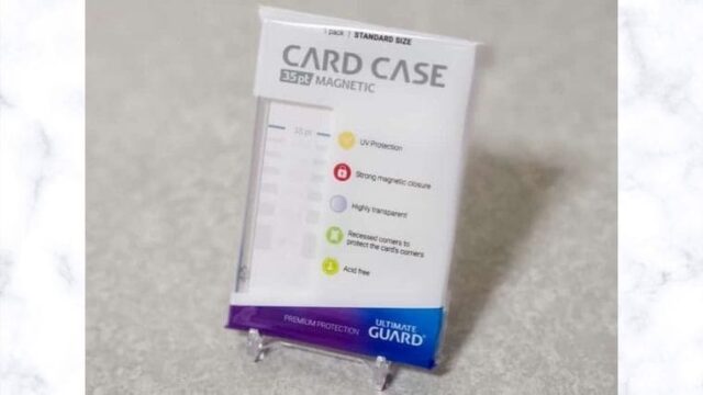 マグネティックCARD CASEレビュー】トレーディングカードの保護に