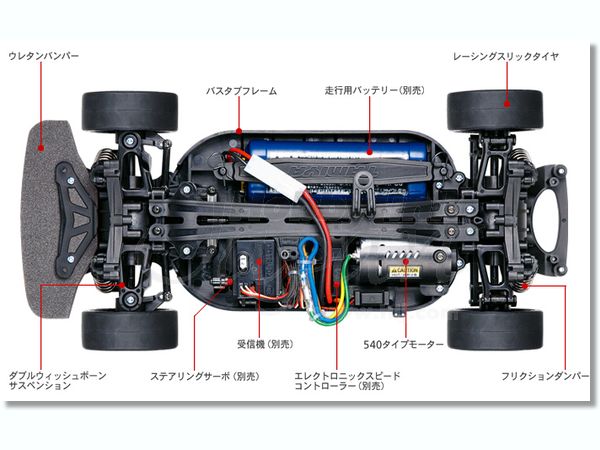 1/10 RCC BMW M3 GT2 2009 (TT-01E) | HLJ.co.jp