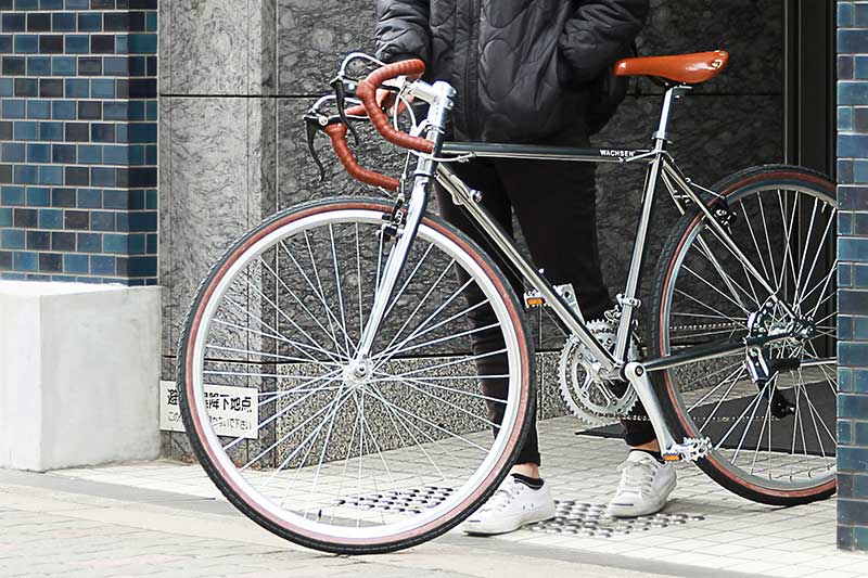 WBR-7001 WACHSEN(ヴァクセン) 700Cクロモリロードバイク 14段変速 Spark