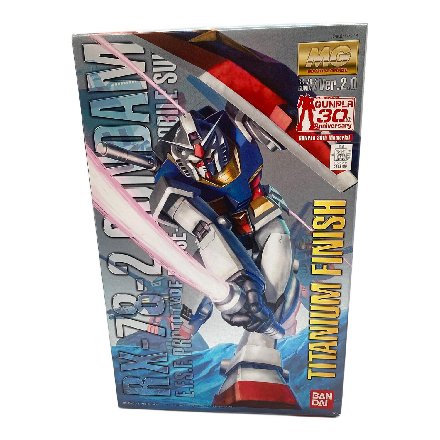 BANDAI (バンダイ) ガンプラ MG RX-78-2 ガンダムver2.0チタニウム