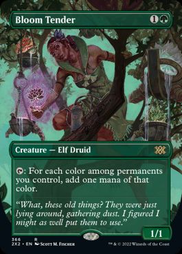 138)《花を手入れする者/Bloom Tender》[2X2] 緑R | 日本最大級 MTG