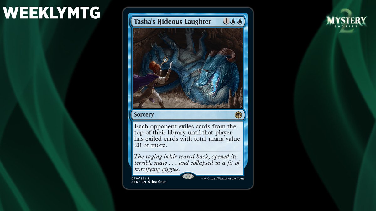 ミステリーブースター2に収録されるカードが公開。未来枠や白枠、MTG