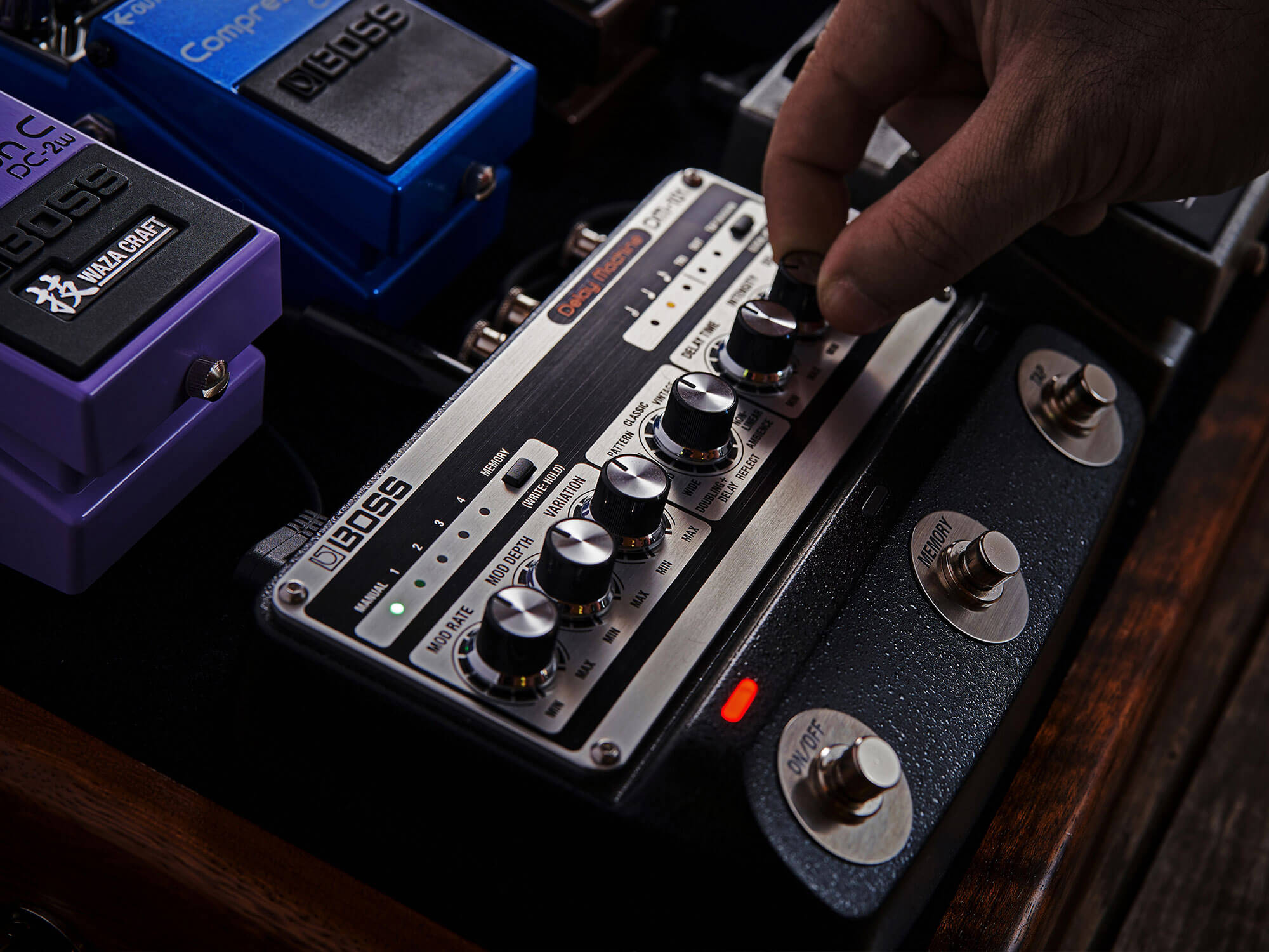 Boss unveils the “ultimate stereo analogue delay”, the DM-101