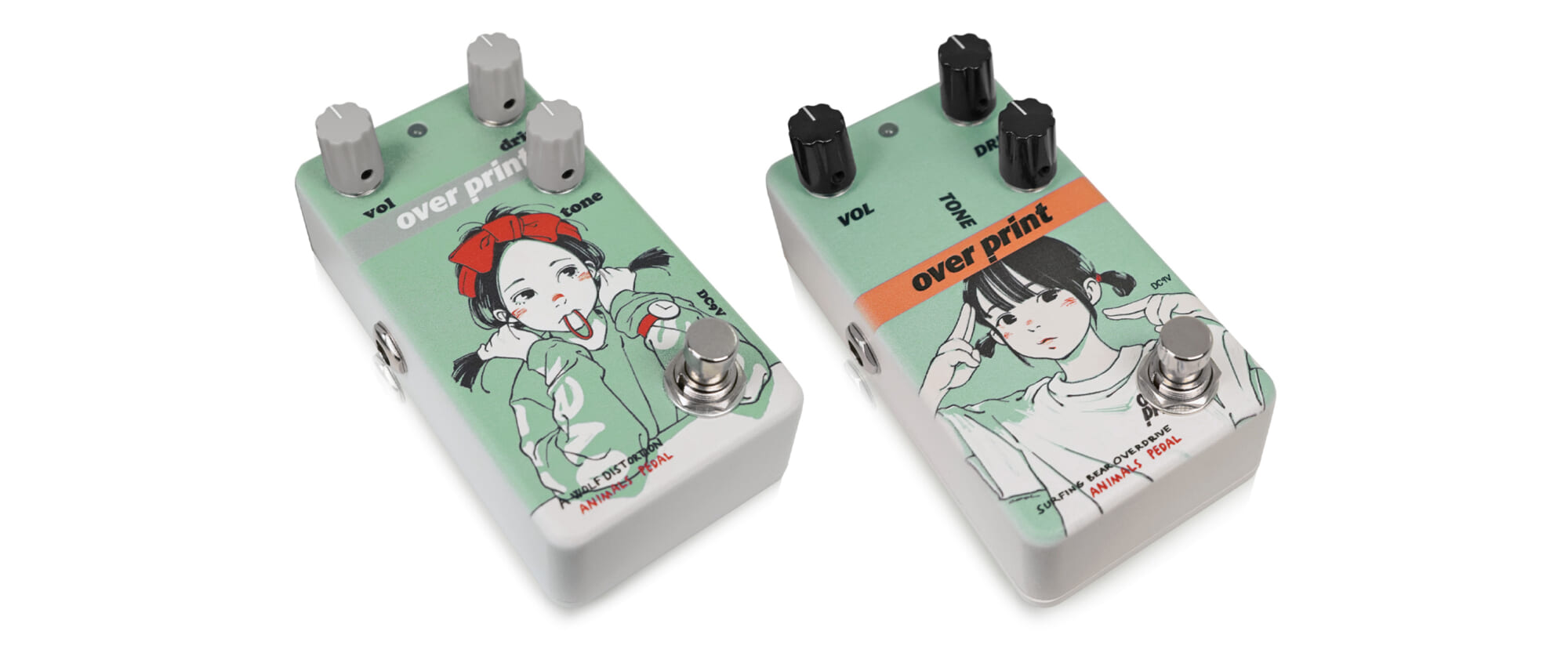 Animals Pedal×over print×古塔つみ3者のコラボによる完全受注生産の
