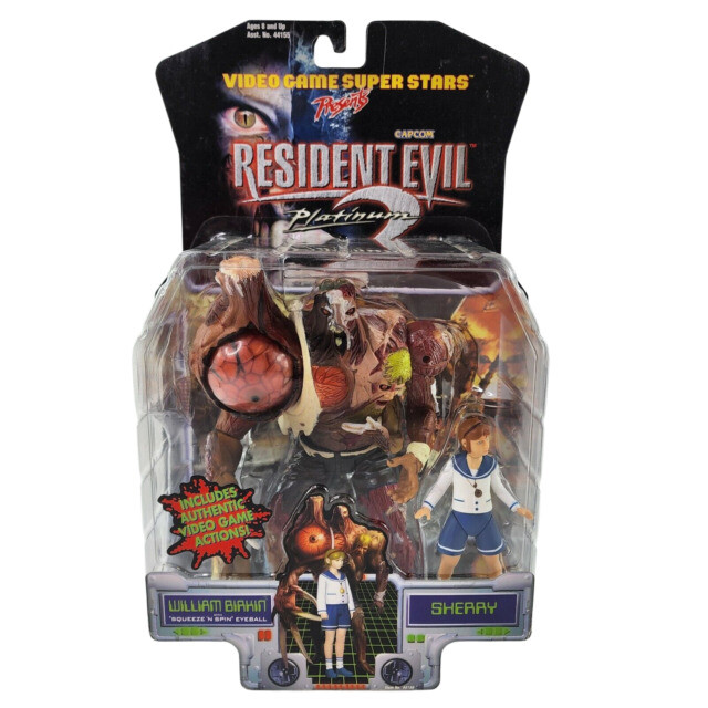 Capcom Resident Evil: Platinum 2 William Birkin and Sherry Action