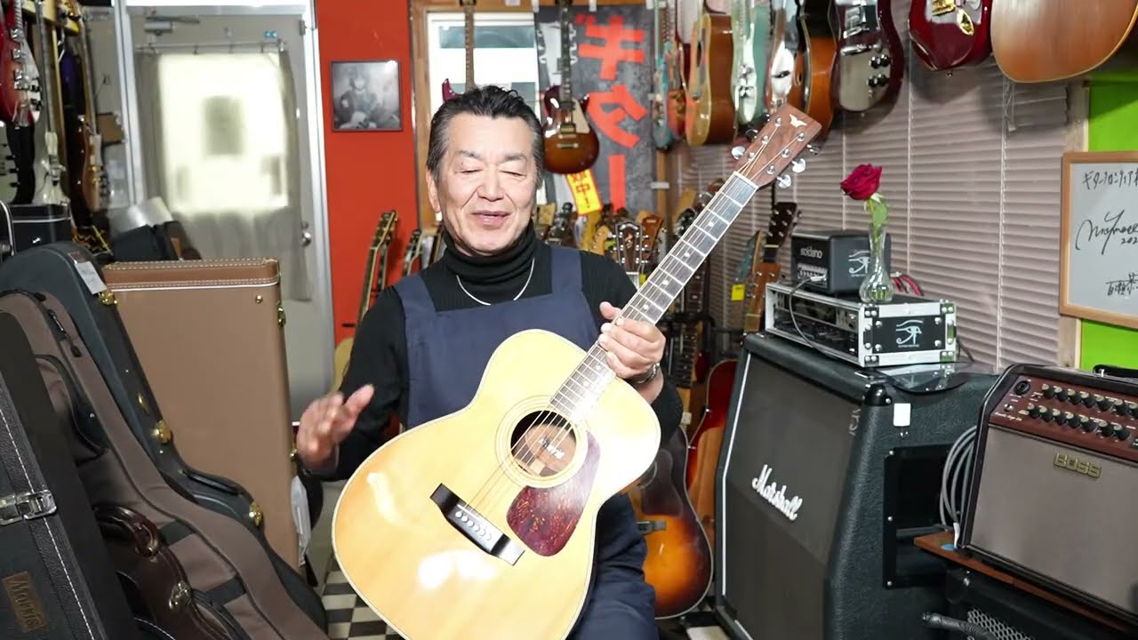 Morris FD-13 1974年製 国産 寺田楽器製 - YouTube