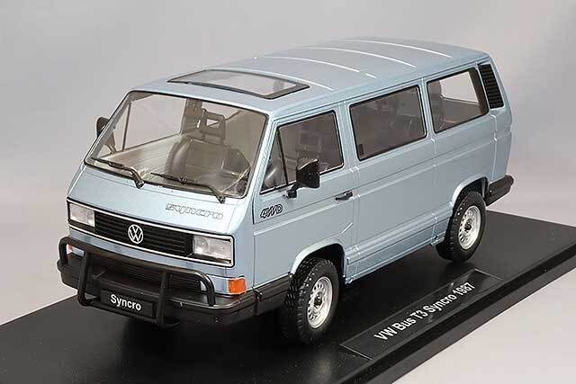 KKスケール 1/18 フォルクスワーゲン Bus T3 Syncro 1987 ライトブルー