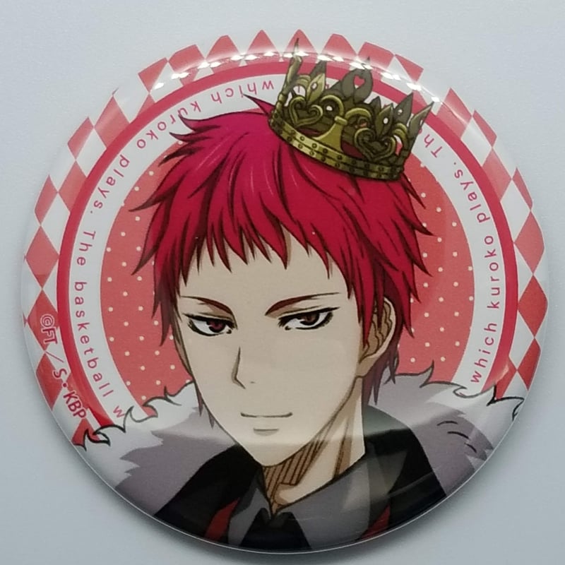 黒子のバスケ 赤司 征十郎 缶バッジ | K-BOOKS 池袋 2次元グッズ通販