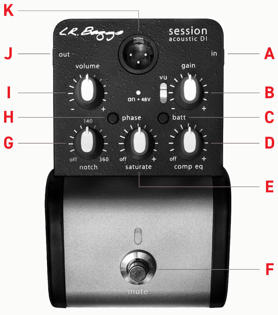 Session DI User's Guide — LR Baggs
