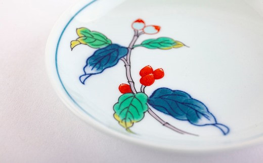 有田焼【其泉】伝統文様 小皿5枚セット（5種類各1枚）賞美堂本店