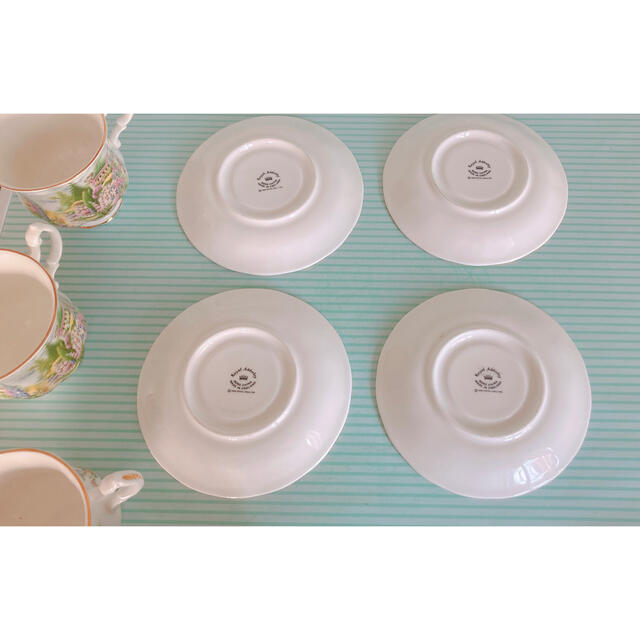 ROYAL ALBERT - ケンティッシュロッキー 4客セット ロイヤルアダレイの