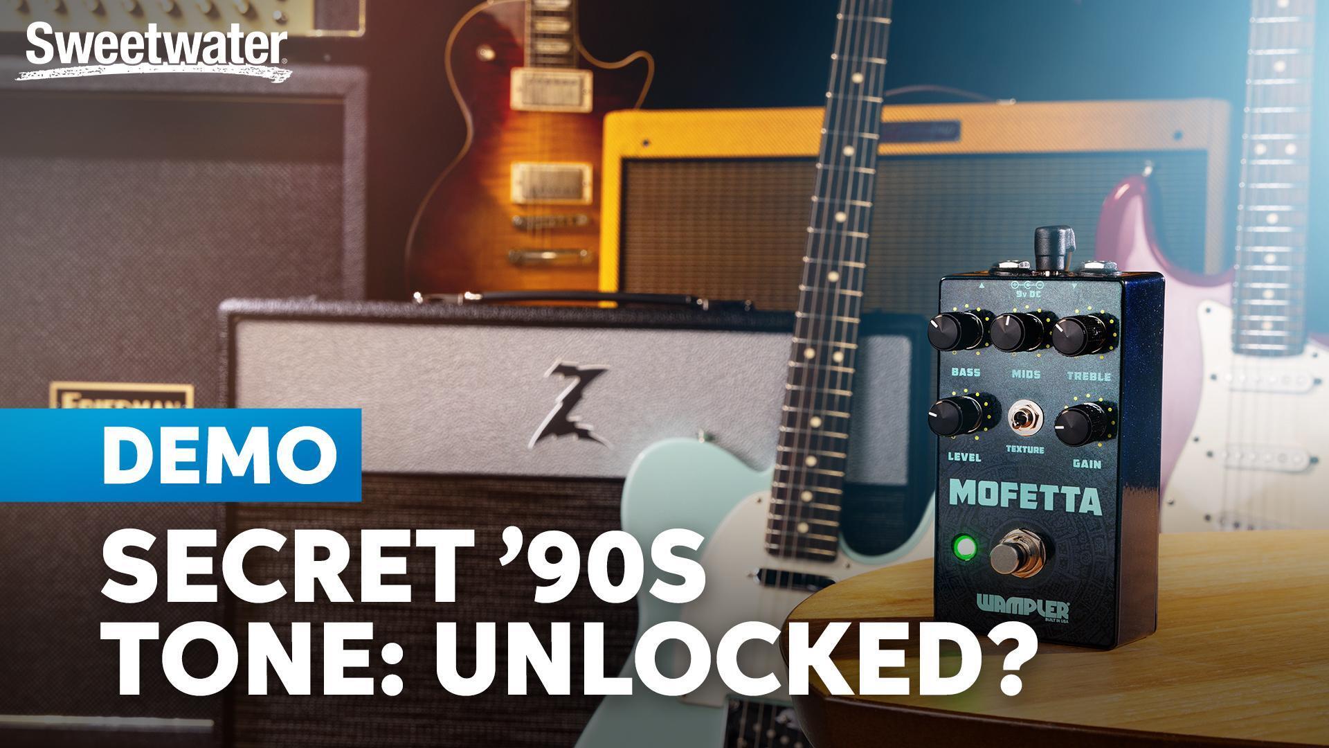 Wampler Mofetta Overdrive/Distortion Pedal | Sweetwater