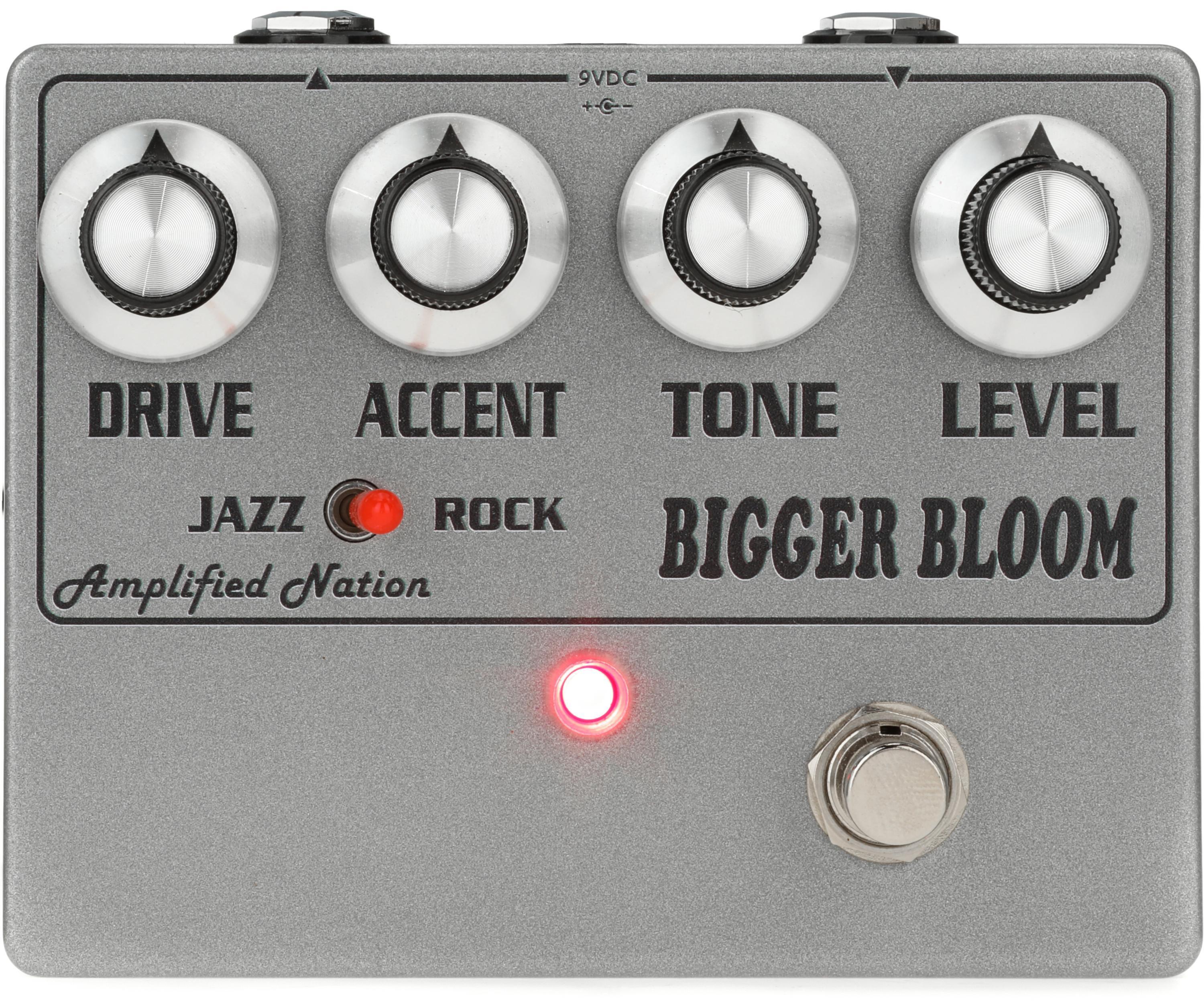 Amplified Nation Bigger Bloom Overdrive Pedal | Sweetwater