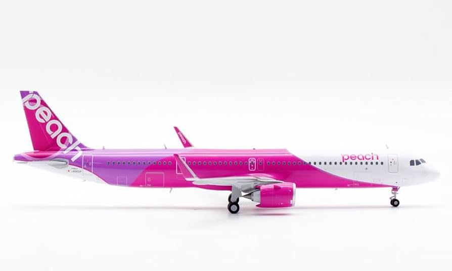 Amazon.com: ACE HOBBY JC Wings Peach Airlines for Airbus A321neo