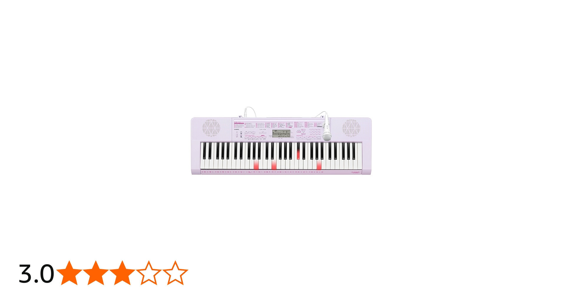 Amazon | カシオ 電子キーボード 61標準鍵 光ナビゲーションキーボード