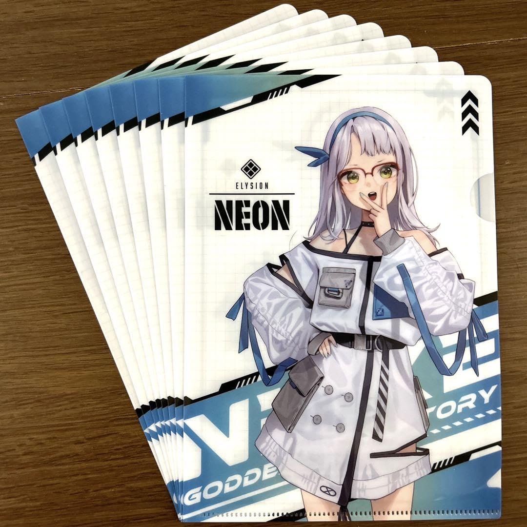 Amazon.co.jp: 勝利の女神 NIKKE ニケ ネオン クリアファイル : おもちゃ