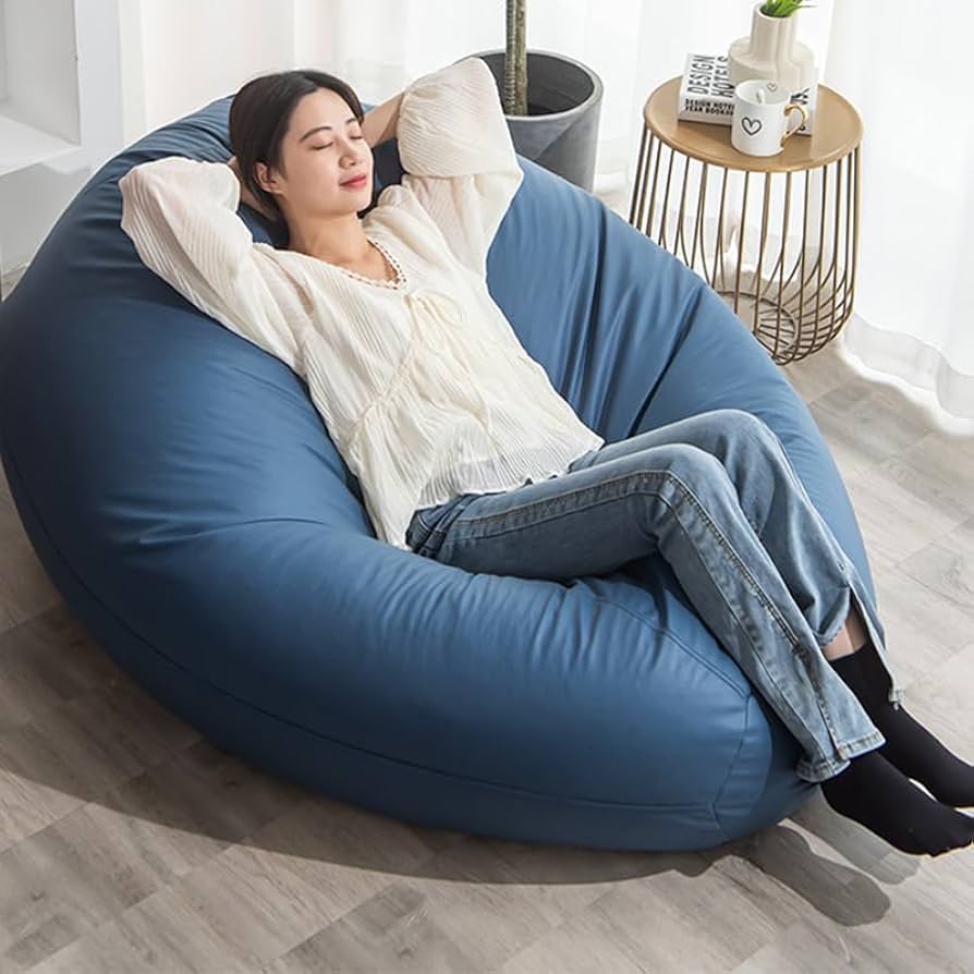 Amazon.co.jp: NIELHYUN ビーズクッション ソファ リラックス 一人掛け