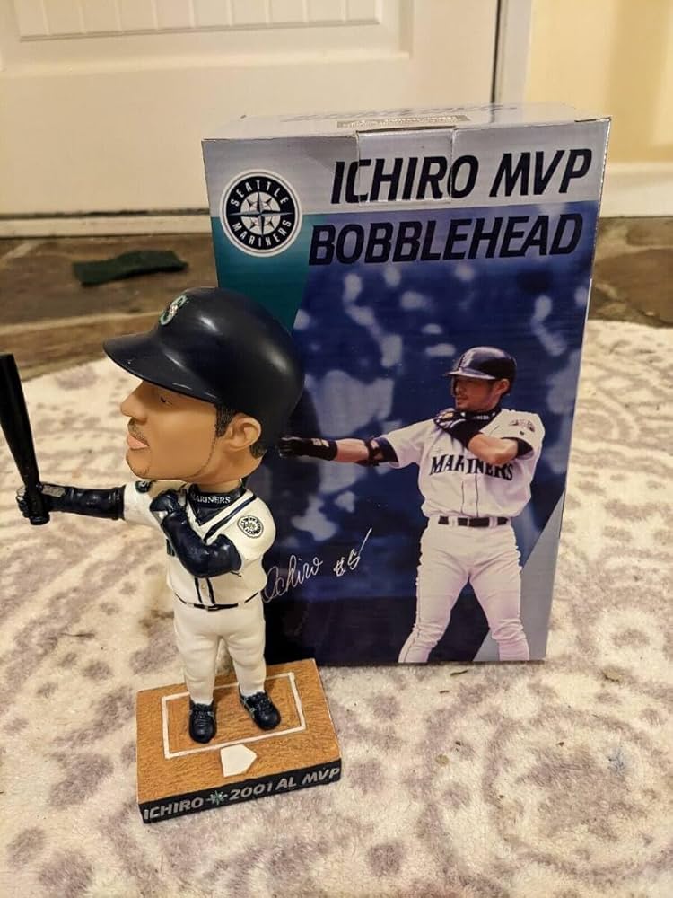 Amazon.co.jp: マリナーズ イチロー ボブルヘッド 2001 AL MVP