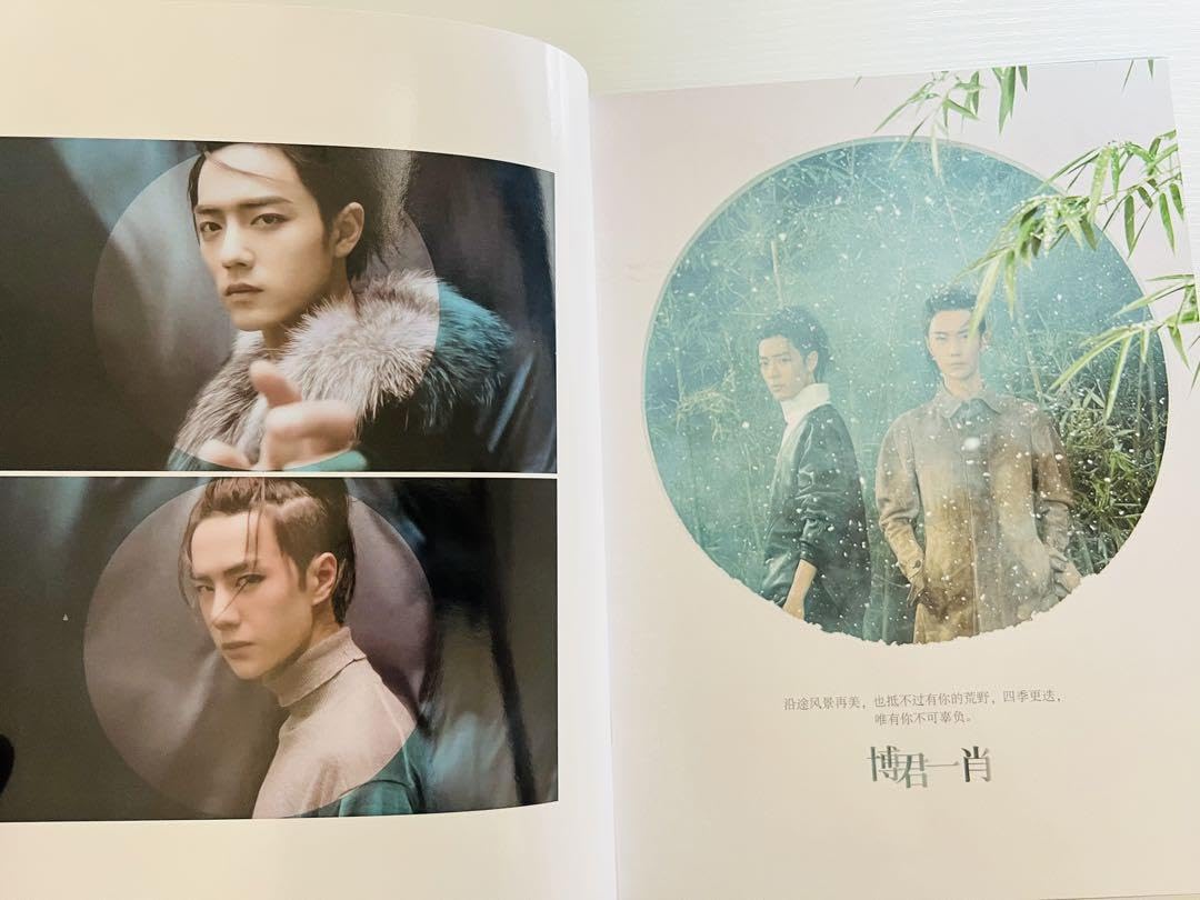 陳情令博君一肖舞台裏エピソード&時間軸写真60pハードカバー