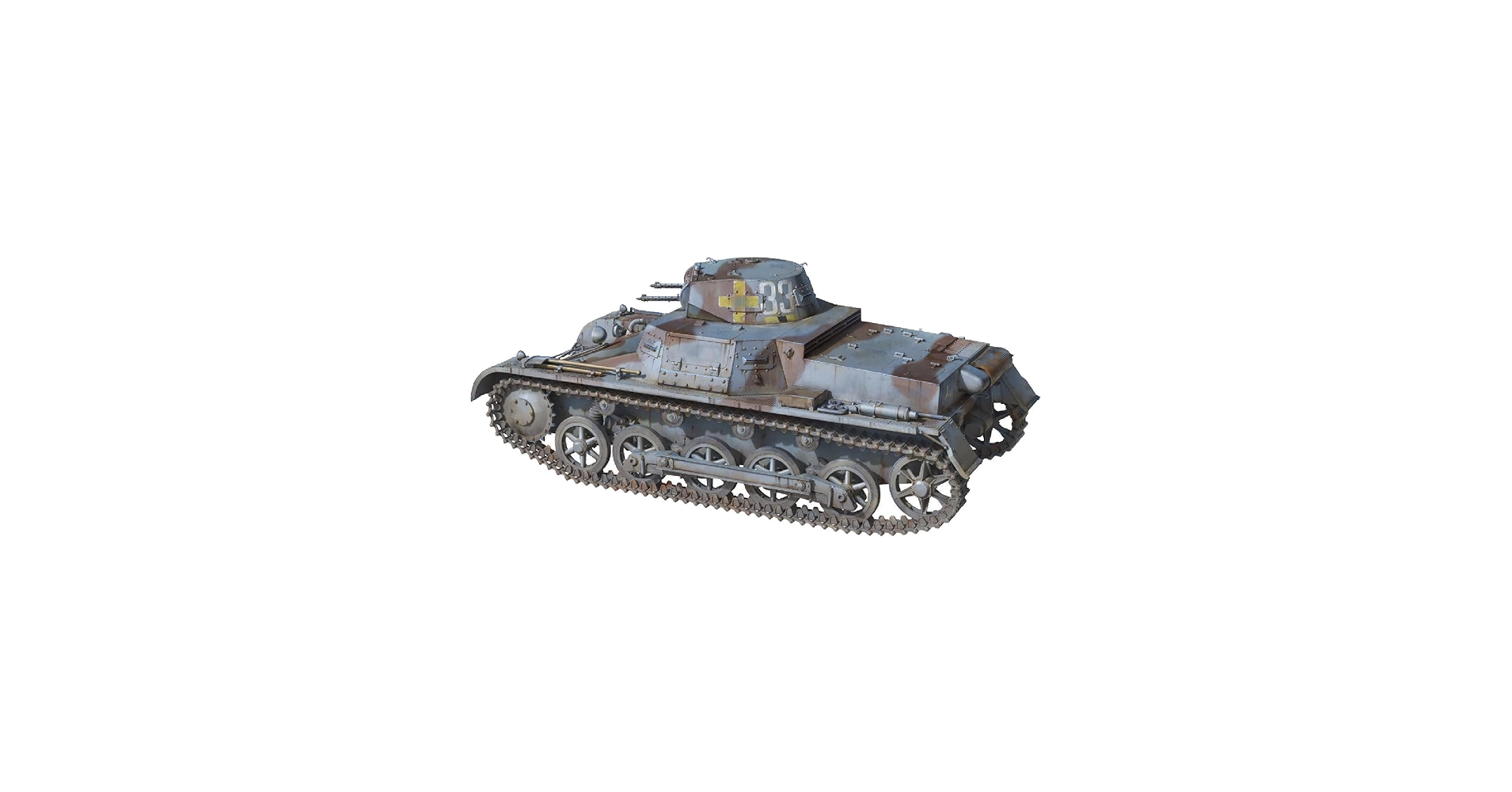 Amazon | タコム 1/16 ドイツ 1号戦車 B型 プラモデル TKO1010