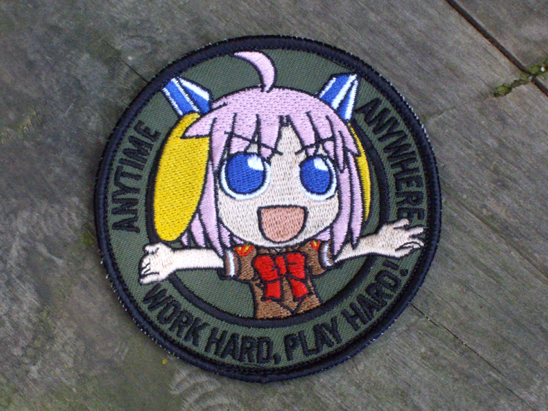 ぴくせる☆まりたん キャラクター・ワッペン (東京ファントム製・公式