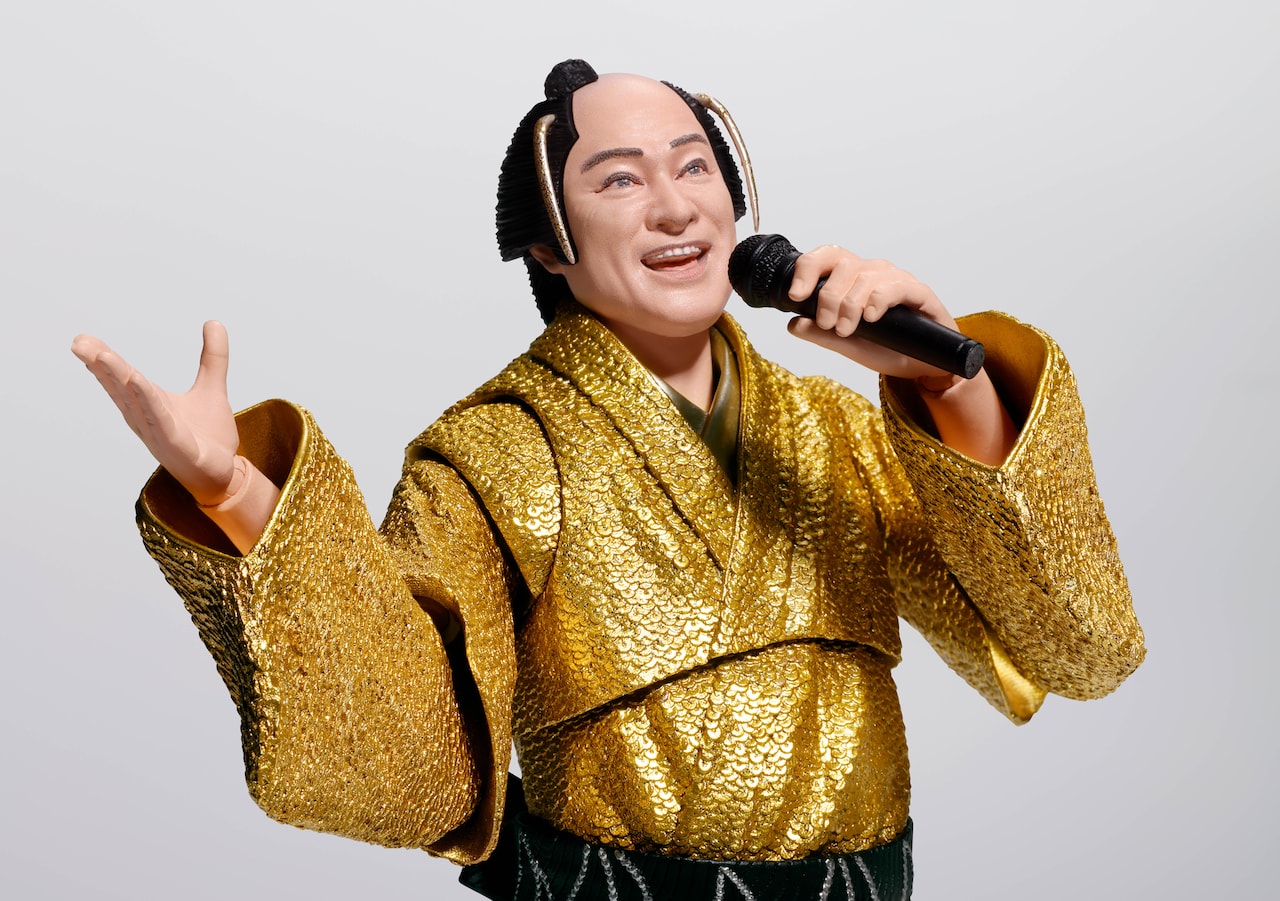 マツケンサンバII」がフィギュア化、上様を自由にカスタムして踊り明か