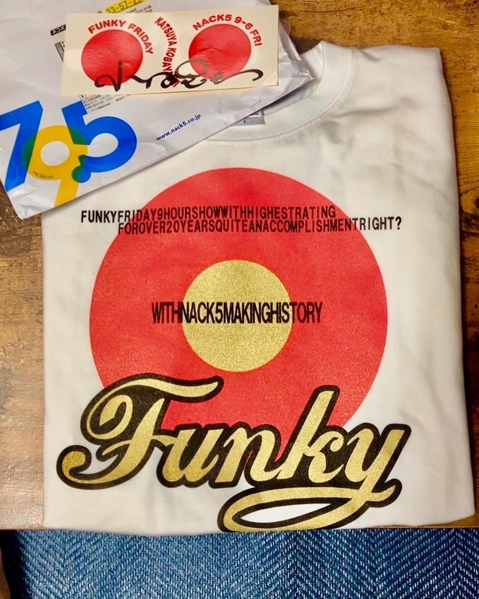 ナック5ファンフラTシャツセット NACK5♥️ファンキーフライデー♥️T