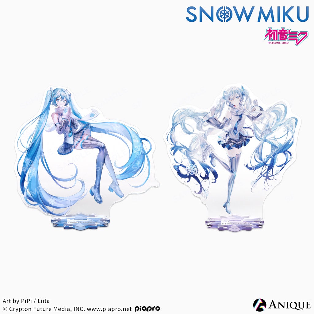 雪ミク』の【四季の移ろい】がテーマの新規描き下ろしイラスト3種を