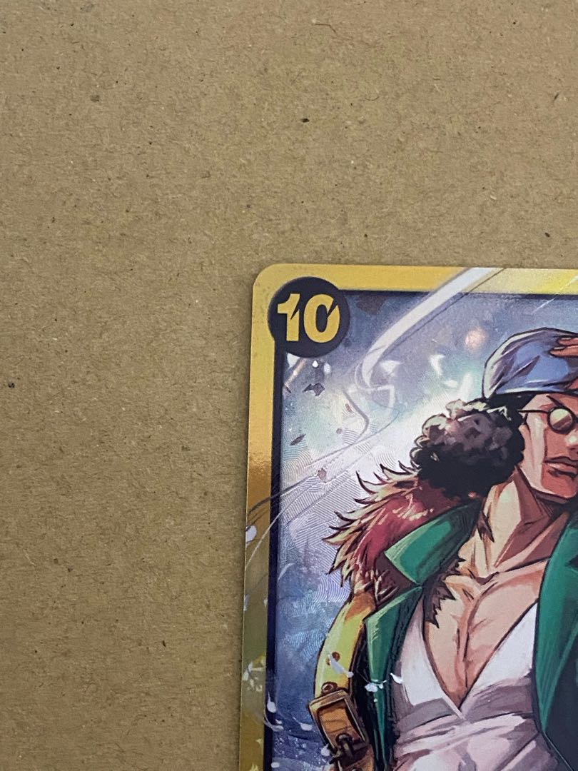 クザン sec OP02-121 シークレット 青雉 ONE PIECE カードゲーム 頂上