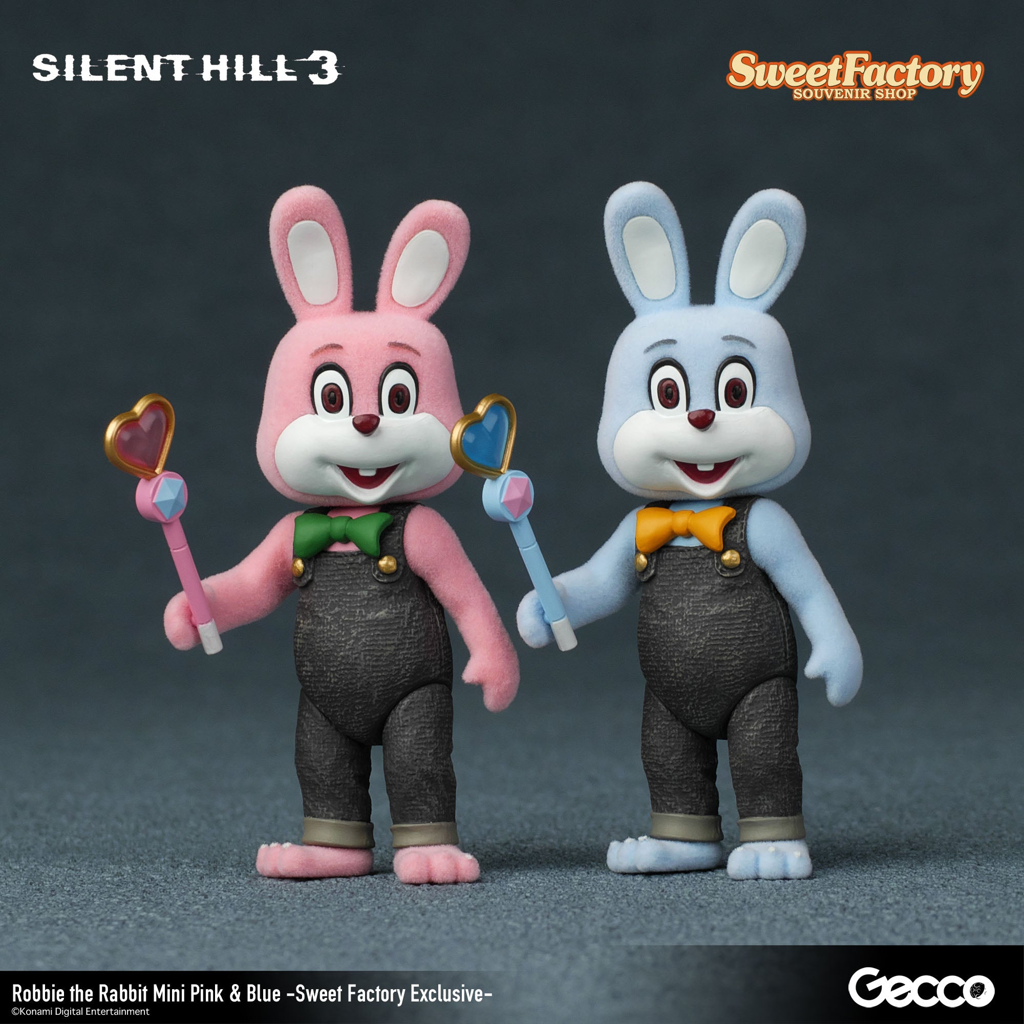 SILENT HILL 3/ ロビー・ザ・ラビット ミニ ピンク&アオ スウィート