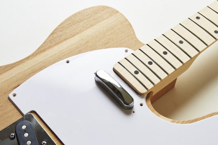 売切中】テレキャスタータイプ アッシュボディ組み立てキット【DIY